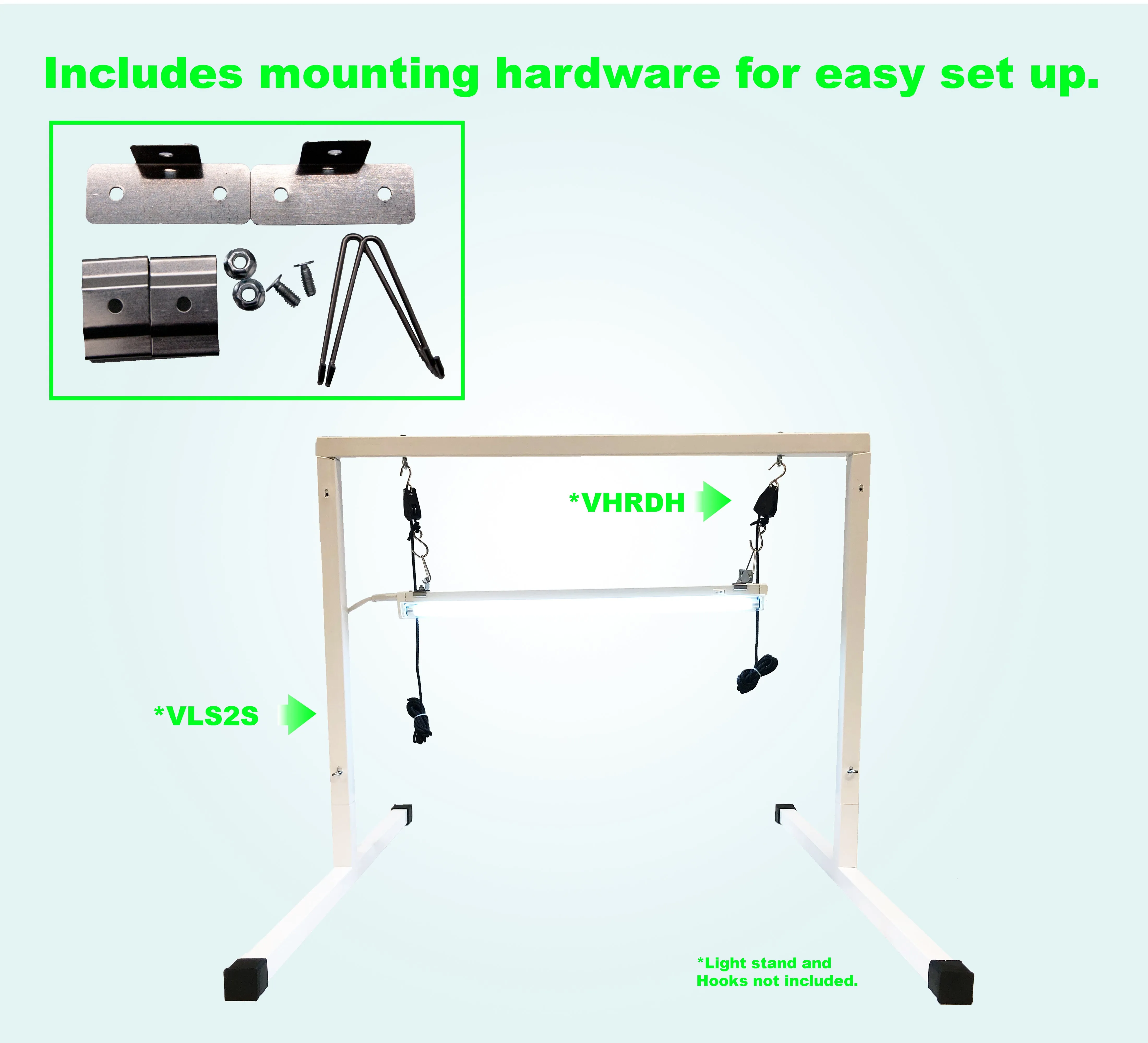 ViaVolt 2 FT. T5 High 1-Bulb Output Fluorescent Grow Light Fixture (EA)