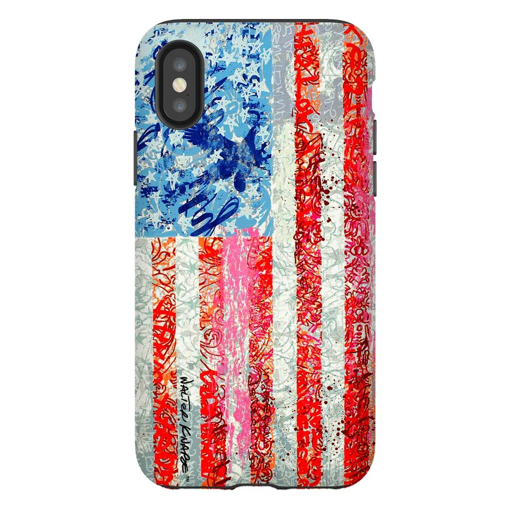 Walter Knabe iPhone Tough Case Flag