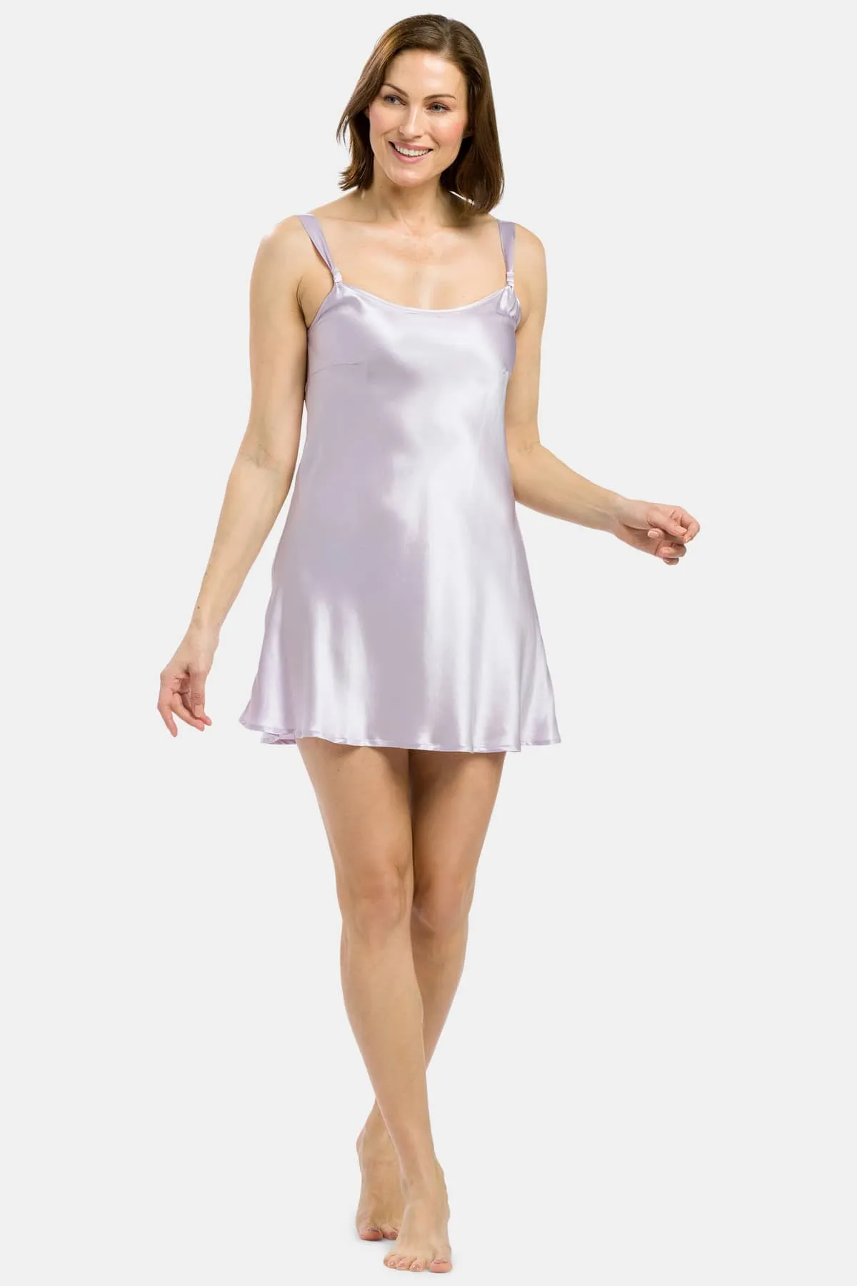 Women's 100% Mulberry Silk Chemise