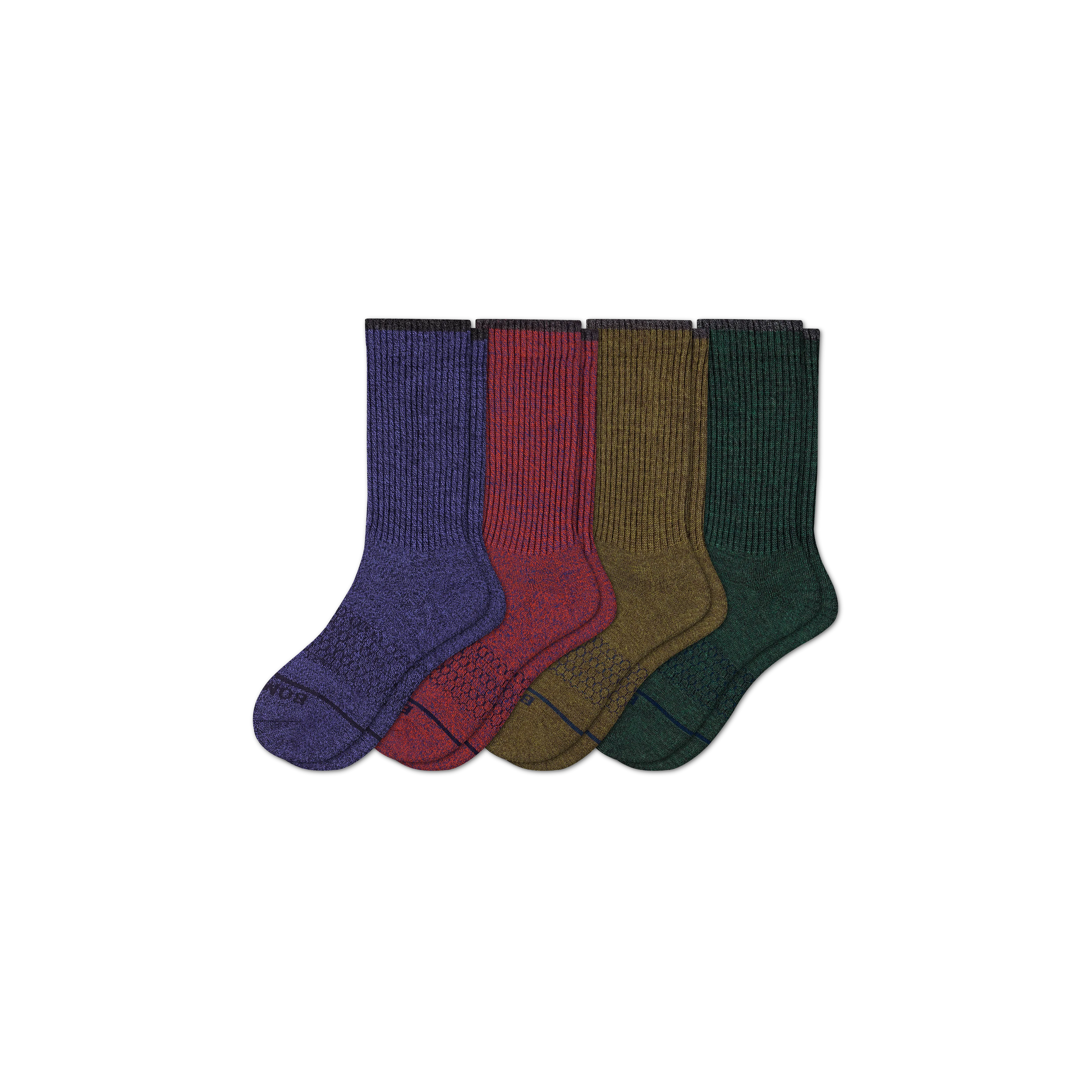 Women's Merino Wool Calf Sock 4-Pack