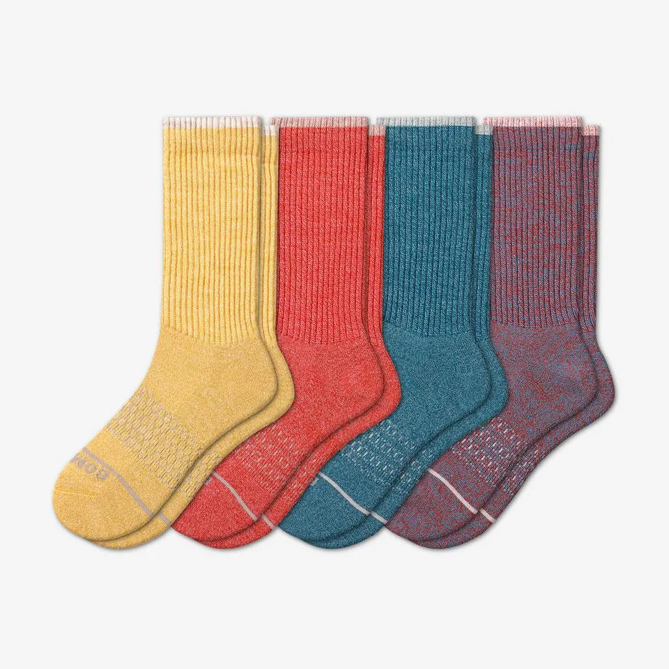 Women's Merino Wool Calf Sock 4-Pack