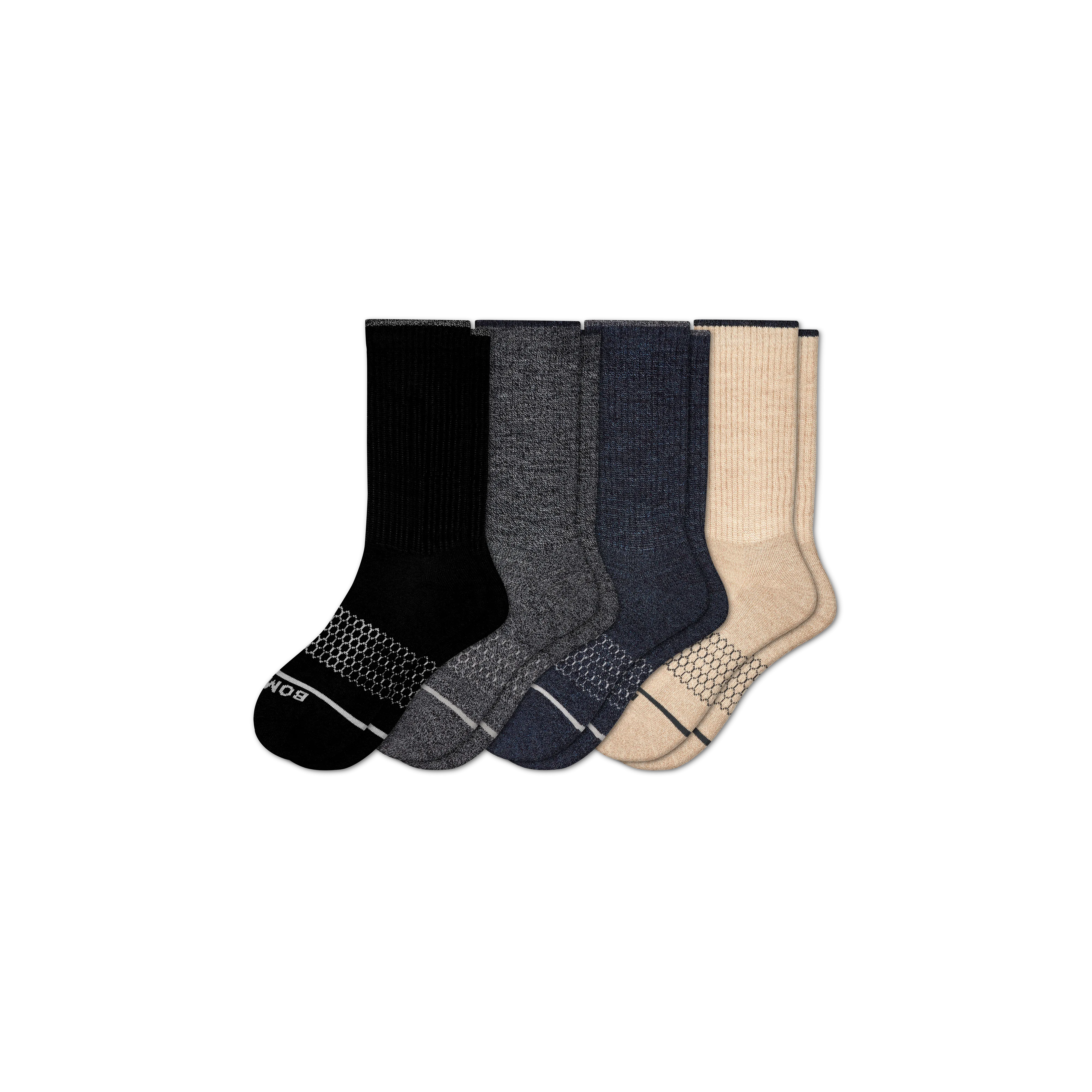 Women's Merino Wool Calf Sock 4-Pack