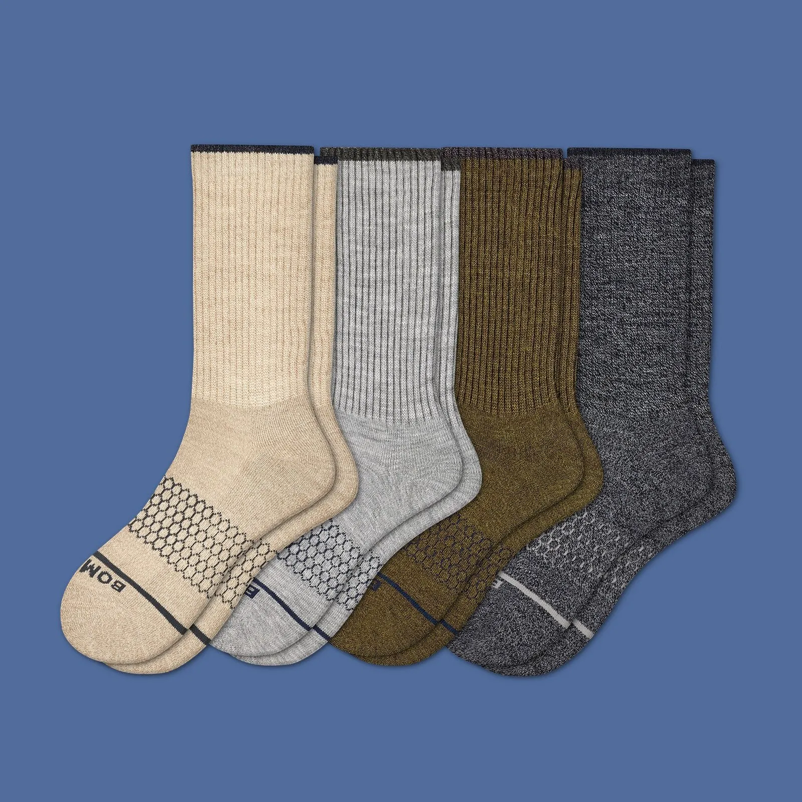 Women's Merino Wool Calf Sock 4-Pack