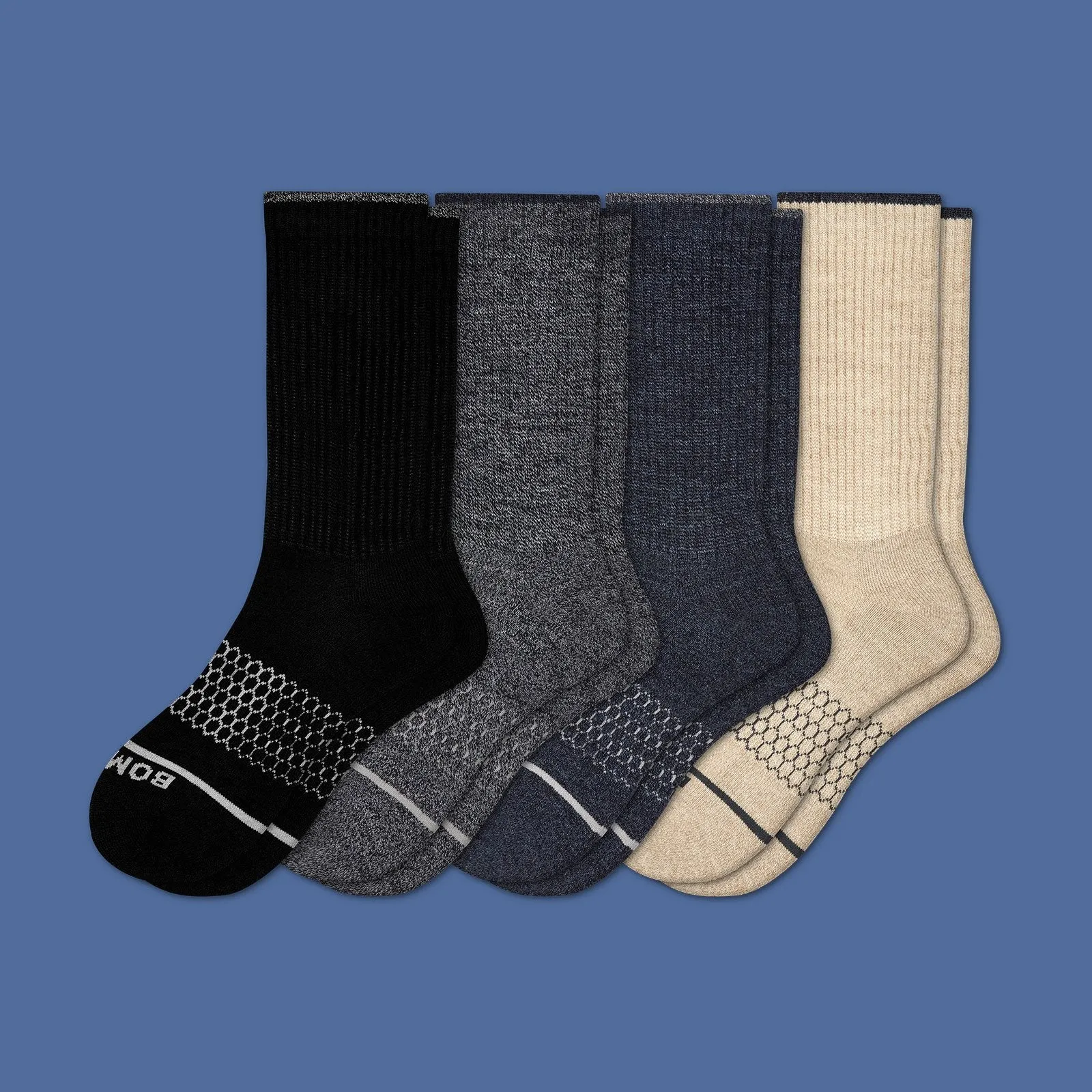 Women's Merino Wool Calf Sock 4-Pack