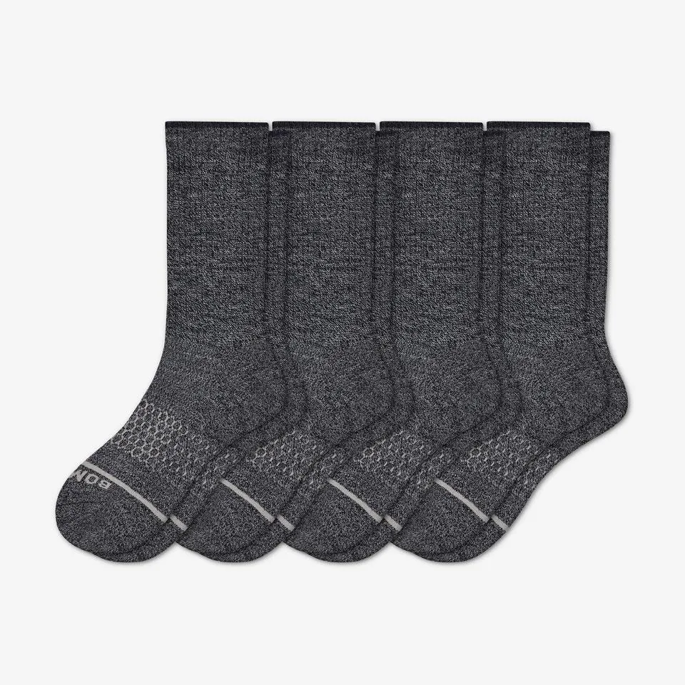 Women's Merino Wool Calf Sock 4-Pack