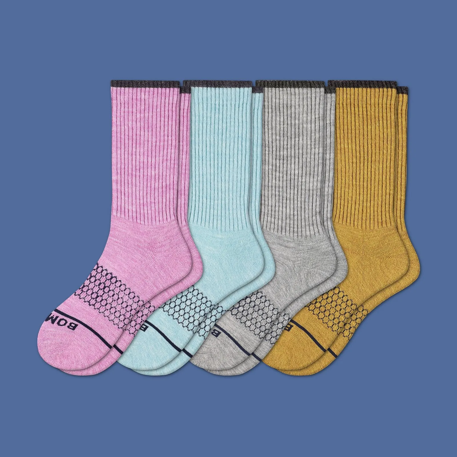 Women's Merino Wool Calf Sock 4-Pack