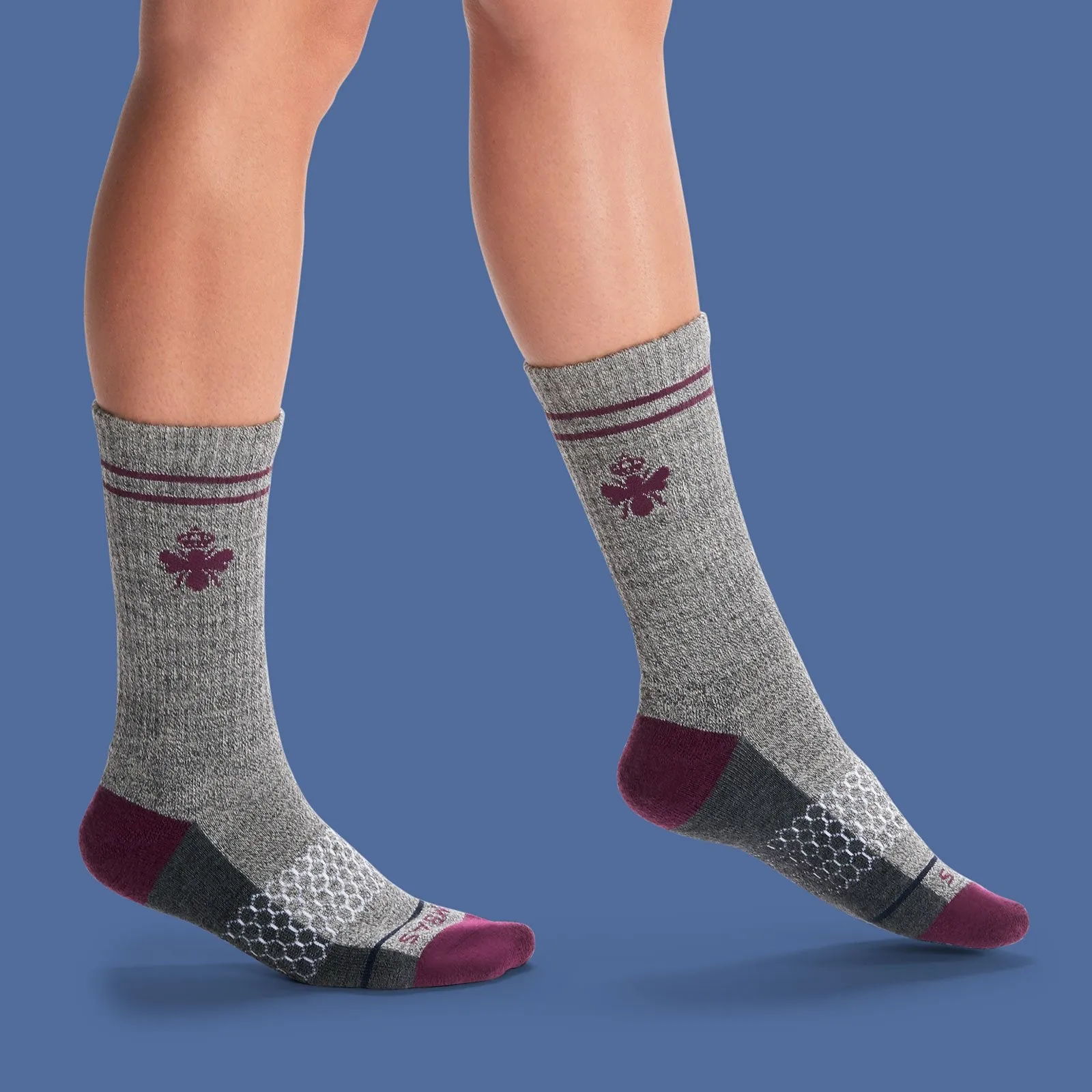 Women's Merino Wool Calf Sock 4-Pack